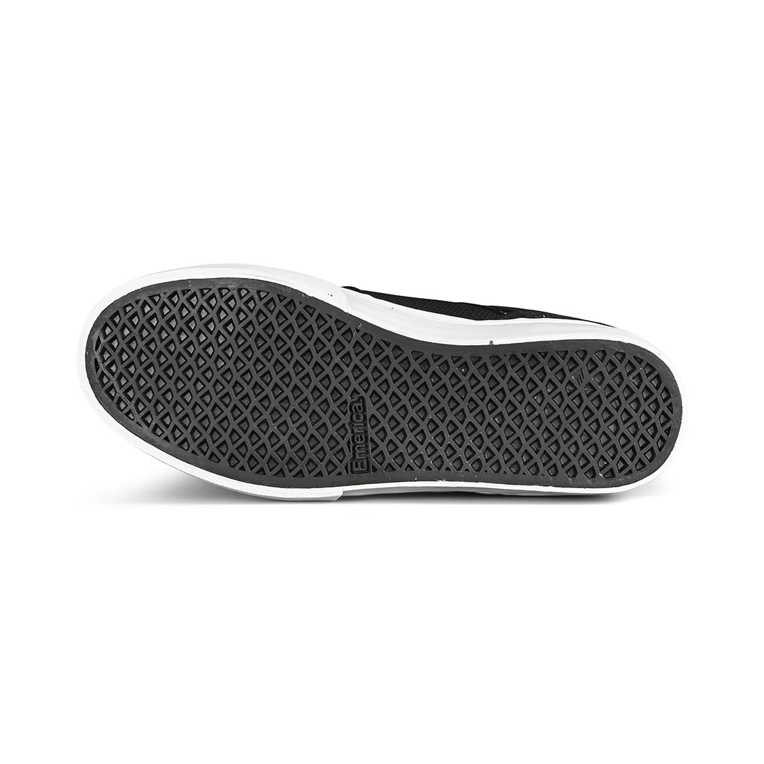 Emerica The Low Vulc Skate Shoes - Black/White/Orange